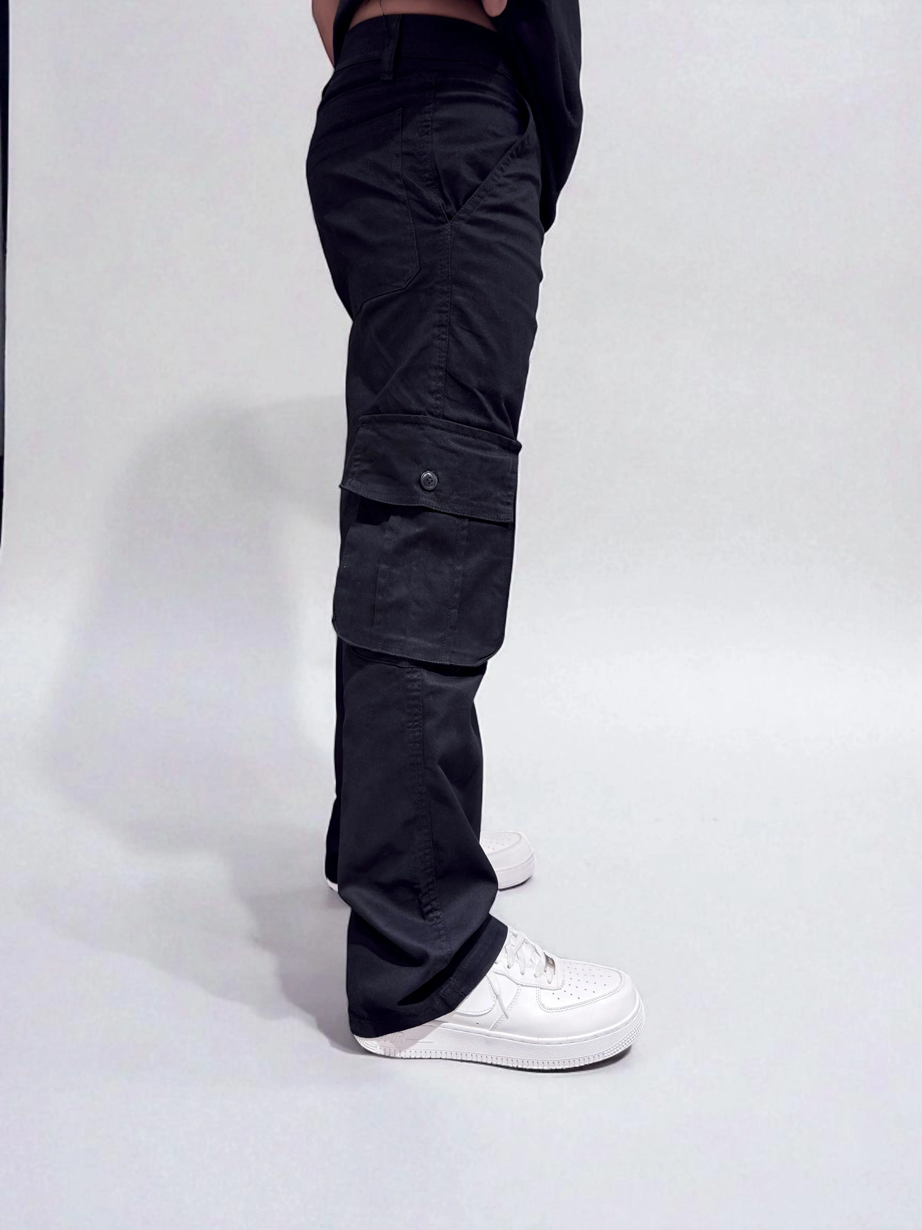 Black Utility Cargo Pant - Image 3